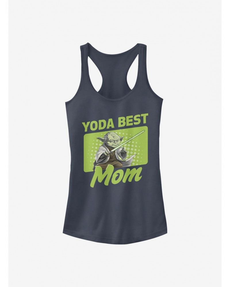 Star Wars Yoda Best Mom Girls Tank $9.56 Tanks