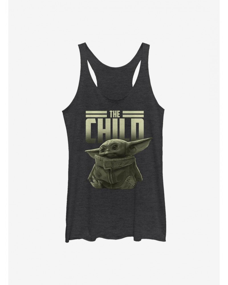 Star Wars The Mandalorian The Child Title Girls Tank $9.32 Tanks