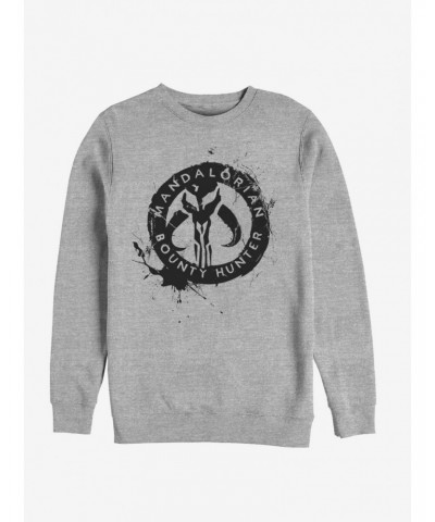 Star Wars The Mandalorian Painted Skull Sweatshirt $9.74 Sweatshirts