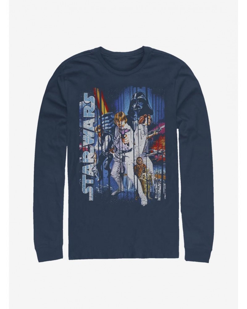 Star Wars Classic Scene Long-Sleeve T-Shirt $9.74 T-Shirts