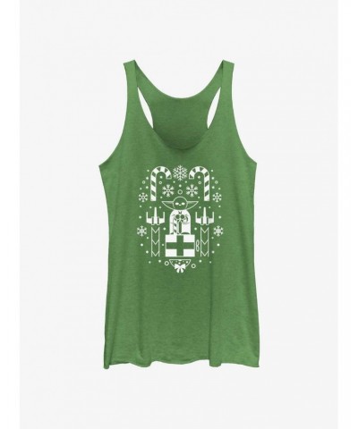 Star Wars Christmas Yoda Girls Tank $7.25 Tanks