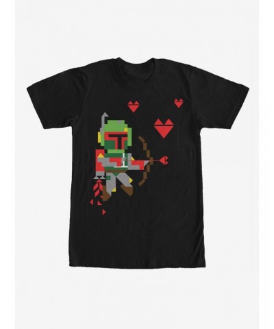 Star Wars Valentine's Day Boba Fett Cupid T-Shirt $6.99 T-Shirts