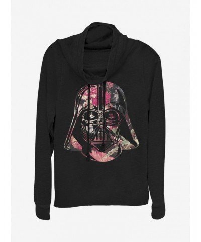 Star Wars Antique Vader Cowlneck Long-Sleeve Girls Top $13.65 Tops