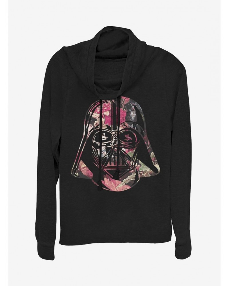 Star Wars Antique Vader Cowlneck Long-Sleeve Girls Top $13.65 Tops