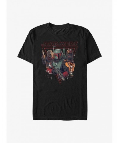 Star Wars The Book Of Boba Fett Bounty Hunting T-Shirt $7.14 T-Shirts