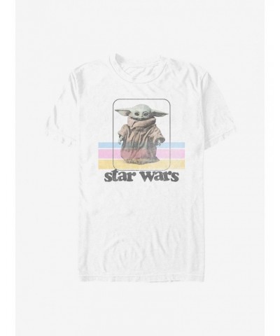 Star Wars The Mandalorian The Child Retro T-Shirt $5.44 T-Shirts