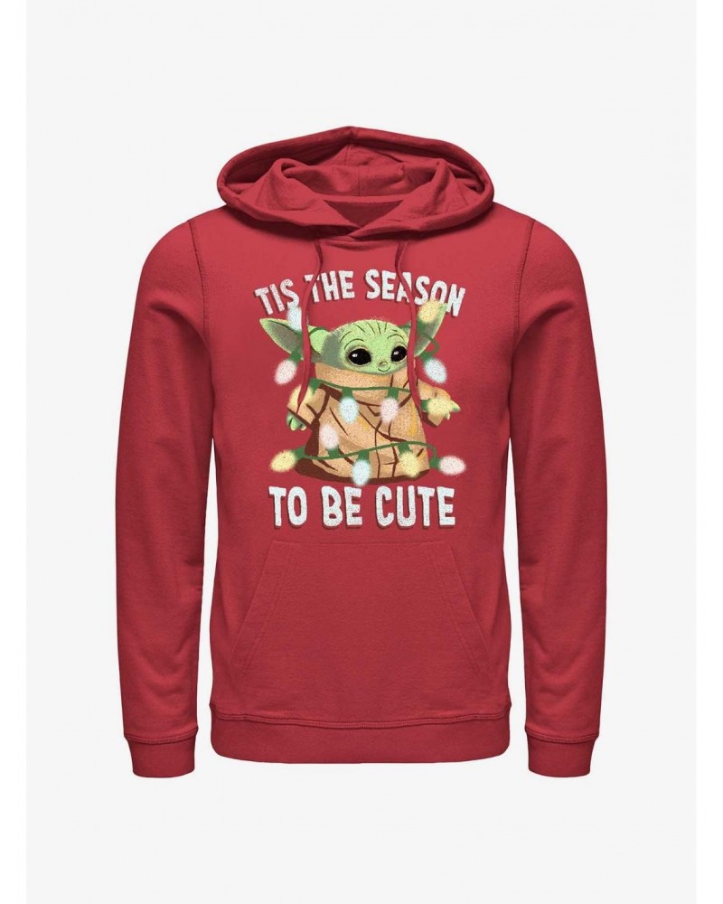 Star Wars The Mandalorian Grogu To Be Cute Hoodie $17.96 Hoodies