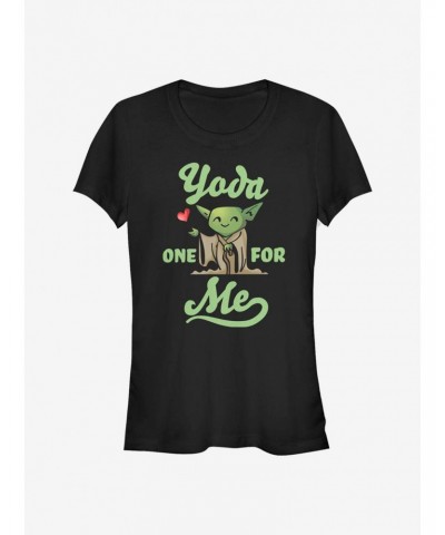 Star Wars Yoda One Girls T-Shirt $7.28 T-Shirts