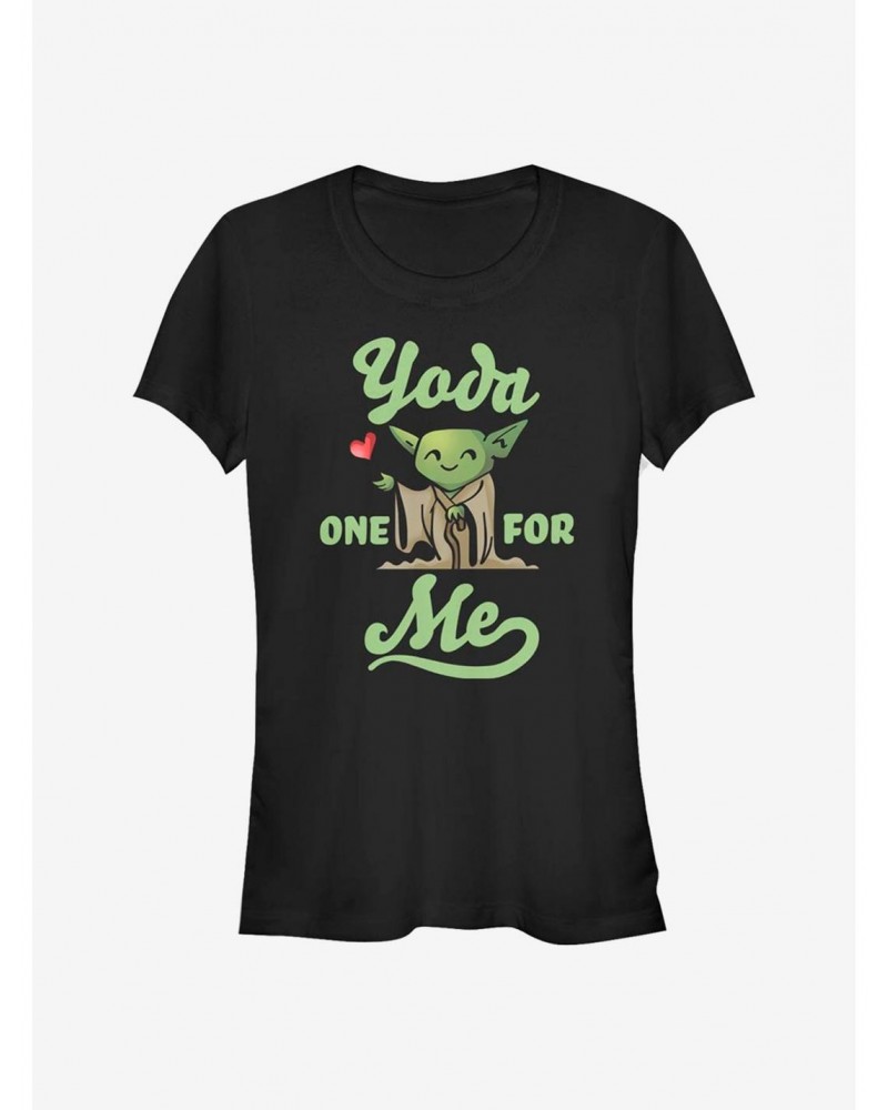 Star Wars Yoda One Girls T-Shirt $7.28 T-Shirts