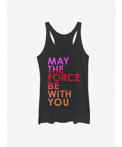 Star Wars Force Be With You Girls Tanks $8.29 Tanks