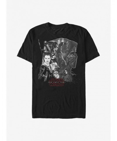 Star Wars: The Last Jedi Poster T-Shirt $4.66 T-Shirts