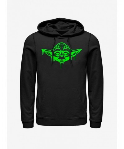 Star Wars Oozing Yoda Hoodie $10.78 Hoodies