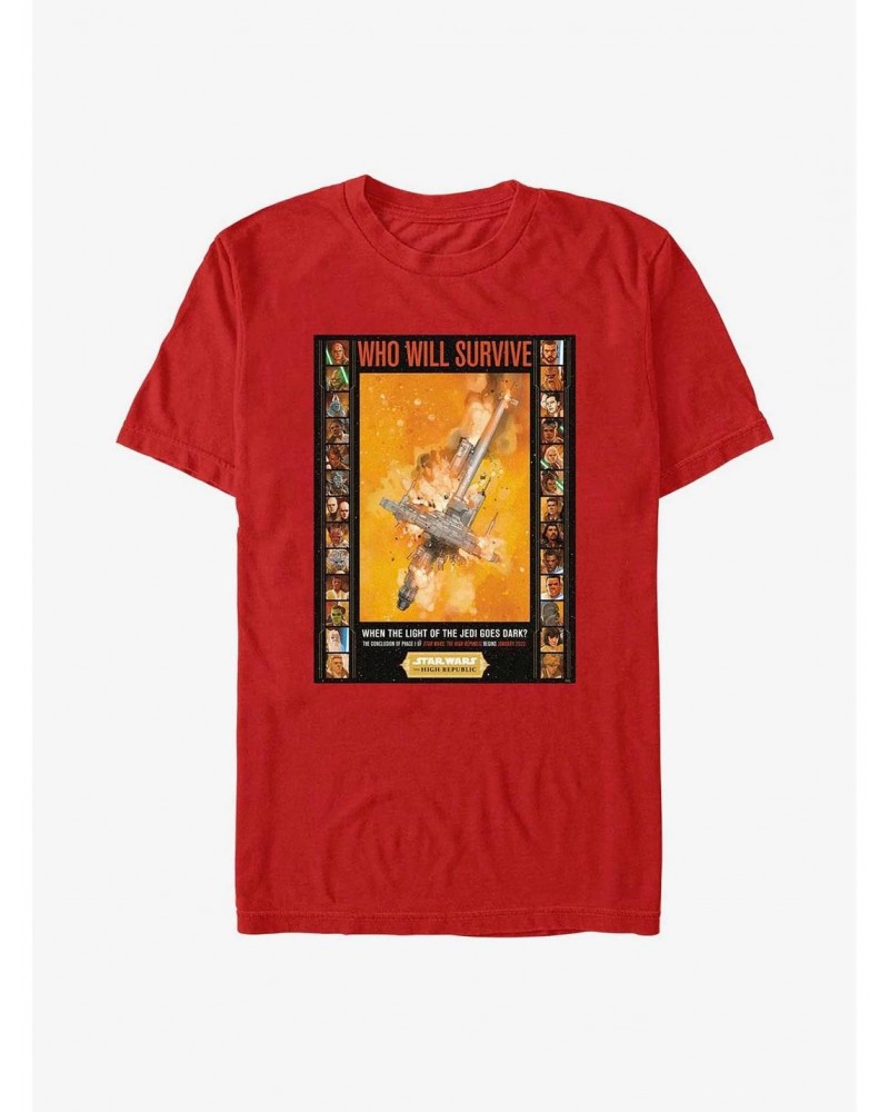 Star Wars: The High Republic Disaster Poster T-Shirt $5.59 T-Shirts