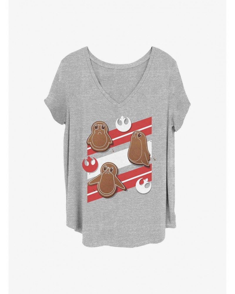 Star Wars: The Last Jedi Ginger Porgs Girls T-Shirt Plus Size $8.55 T-Shirts