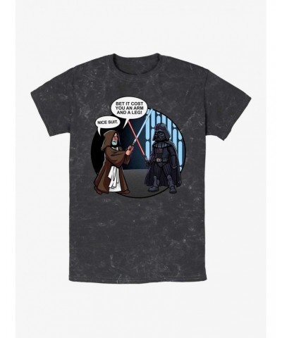 Star Wars Nice Suit Mineral Wash T-Shirt $6.73 T-Shirts