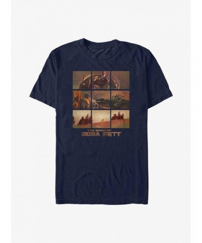 Star Wars The Book Of Boba Fett Desert Palace Nvy T $7.45 T-Shirts