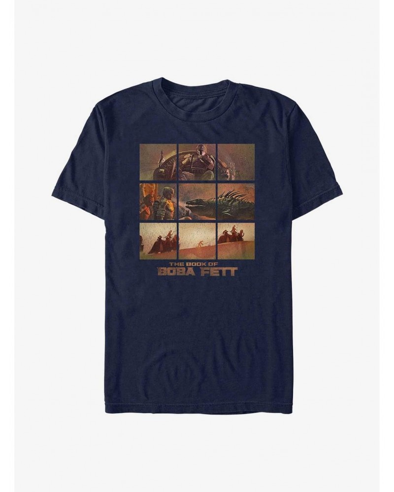 Star Wars The Book Of Boba Fett Desert Palace Nvy T $7.45 T-Shirts