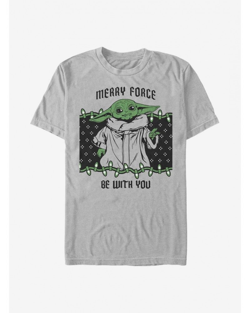 Star Wars The Mandalorian Holiday The Child T-Shirt $4.97 T-Shirts