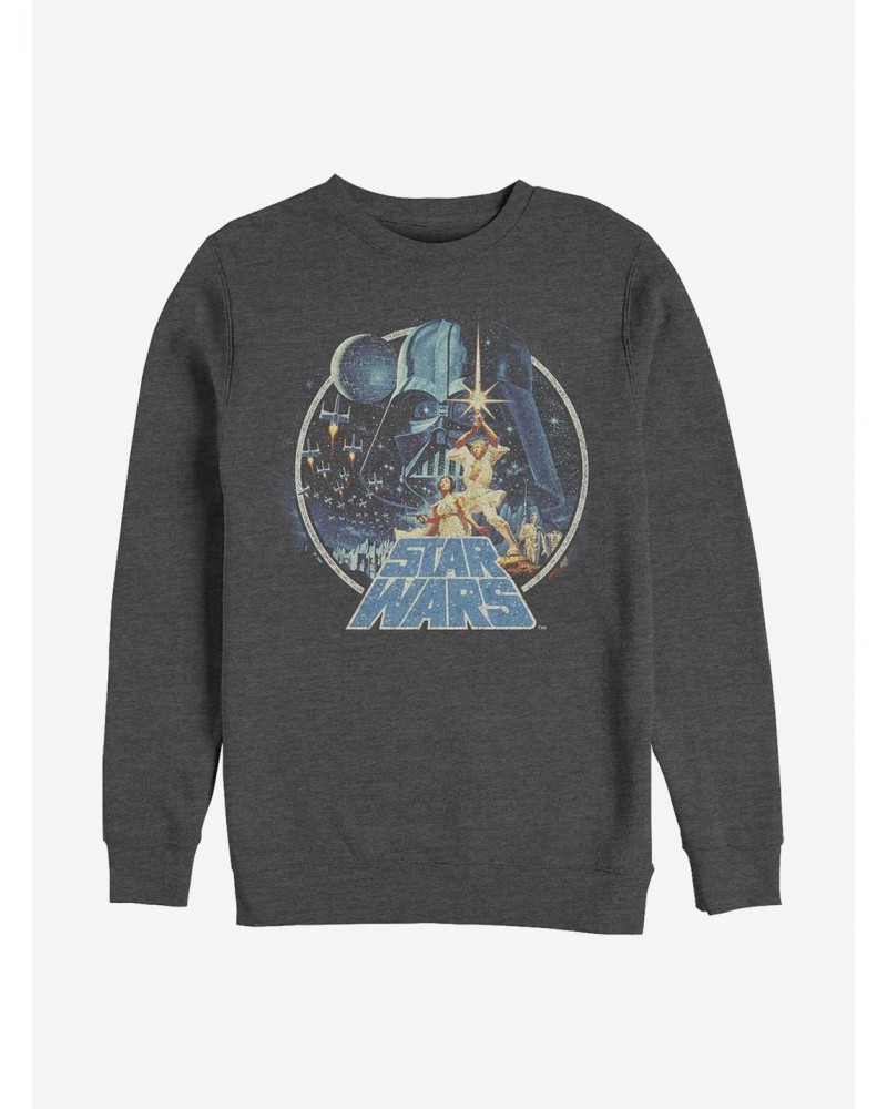 Star Wars Vintage Victory Crew Sweatshirt $9.74 Sweatshirts