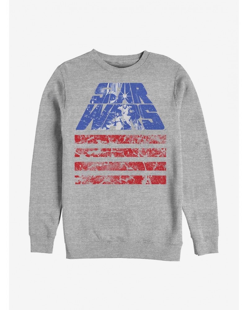 Star Wars Star Glory Crew Sweatshirt $12.69 Sweatshirts