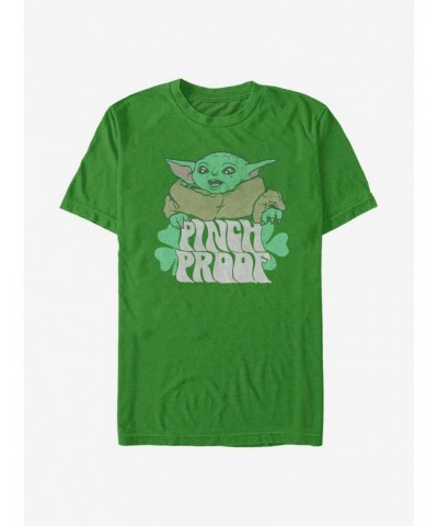 Star Wars The Mandalorian Pinch The Child T-Shirt $5.90 T-Shirts