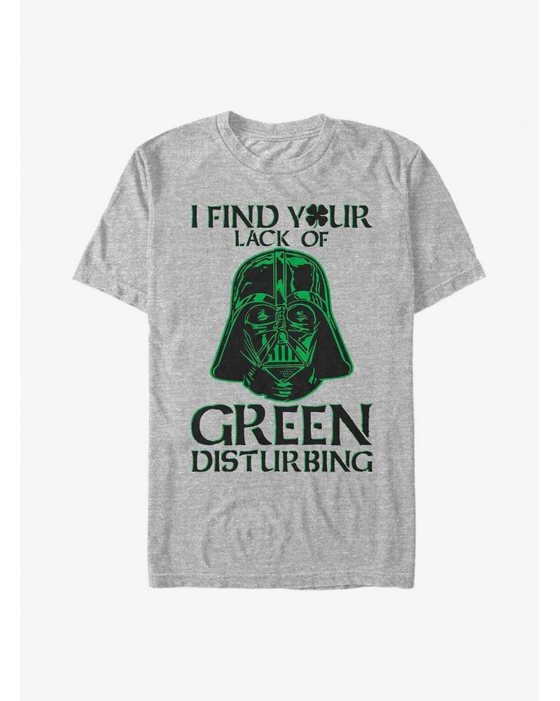 Star Wars Vader I Find Your Lack of Green Disturbing T-Shirt $4.81 T-Shirts