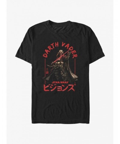 Star Wars Darth Vader Samurai In Japanese Extra Soft T-Shirt $7.38 T-Shirts