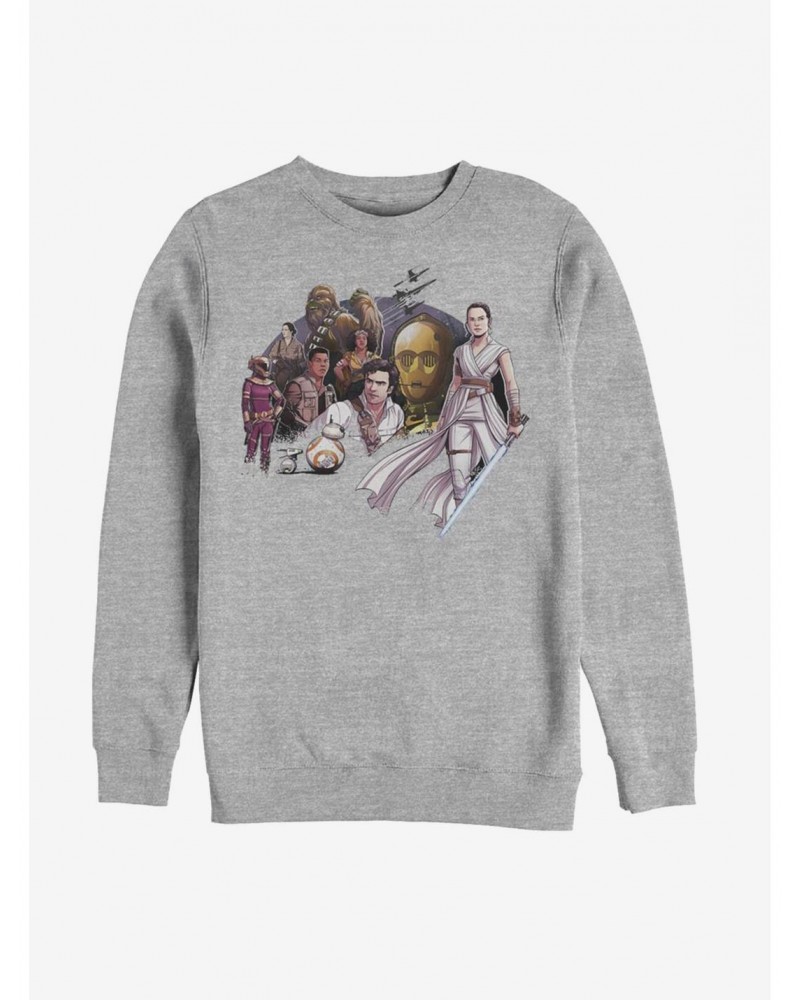 Star Wars: The Rise of Skywalker Trixie Grouped Sweatshirt $9.45 Sweatshirts