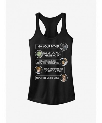 Star Wars Character Quotage Girls Tank $8.37 Tanks