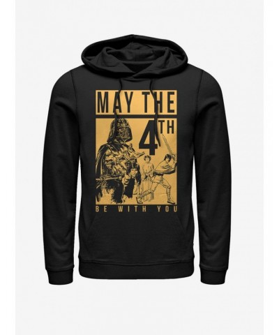 Star Wars May the Fourth Box Hoodie $15.09 Hoodies