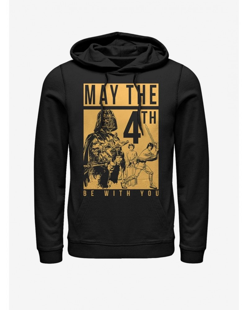 Star Wars May the Fourth Box Hoodie $15.09 Hoodies