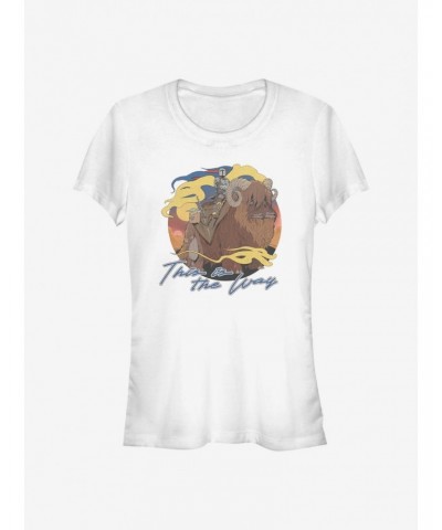 Star Wars The Mandalorian Bantha Race Girls T-Shirt $6.15 T-Shirts