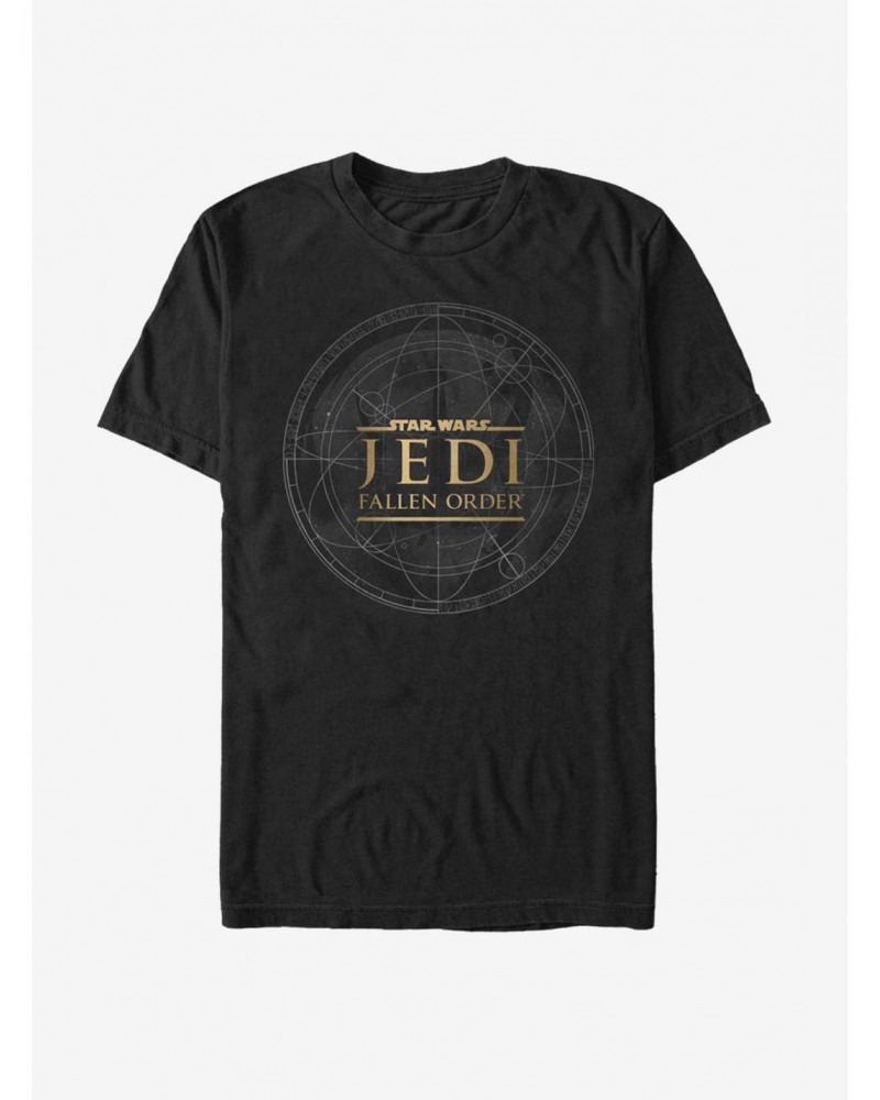 Star Wars Jedi: Fallen Order Jedi Map T-Shirt $4.66 T-Shirts