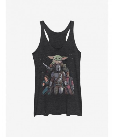 Star Wars The Mandalorian Poster Girls Tank $7.46 Tanks