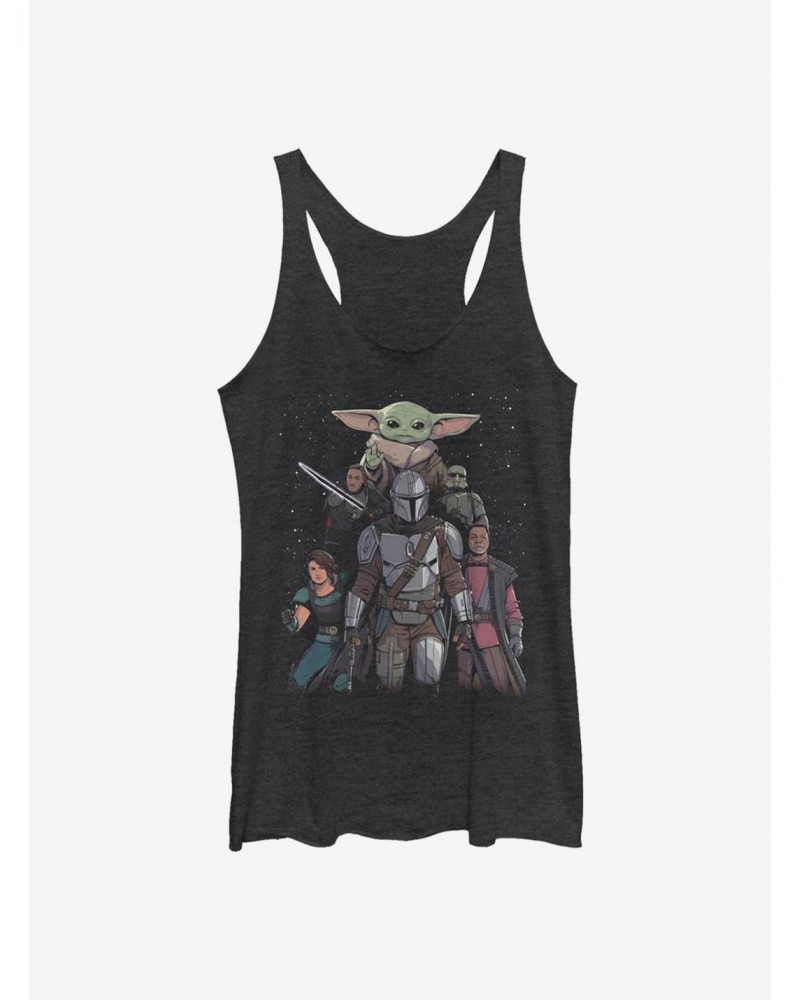 Star Wars The Mandalorian Poster Girls Tank $7.46 Tanks