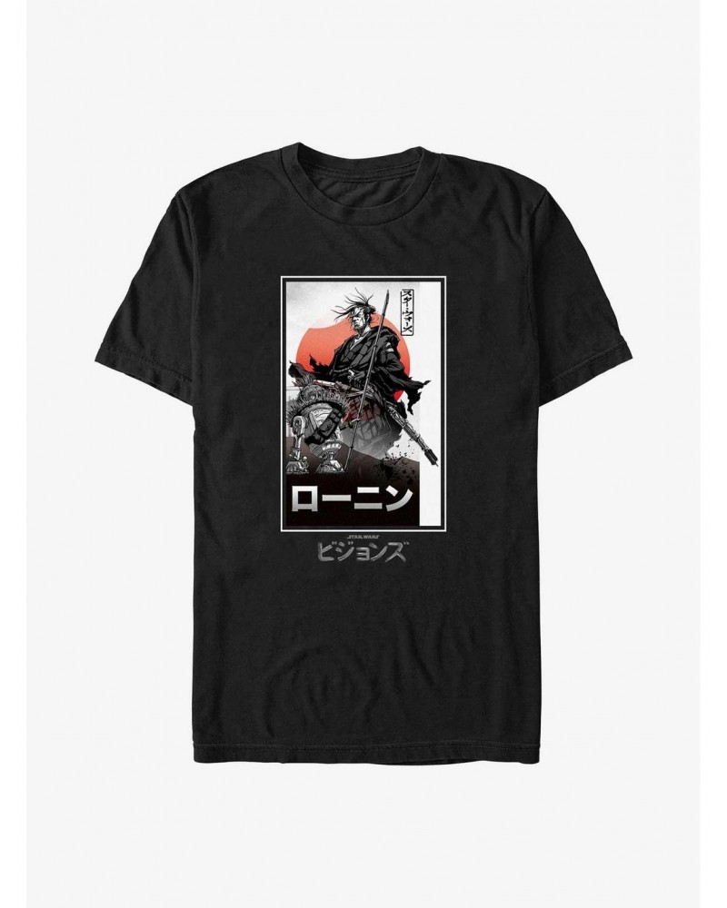 Star Wars: Visions Ronin Samurai Big & Tall T-Shirt $11.48 T-Shirts