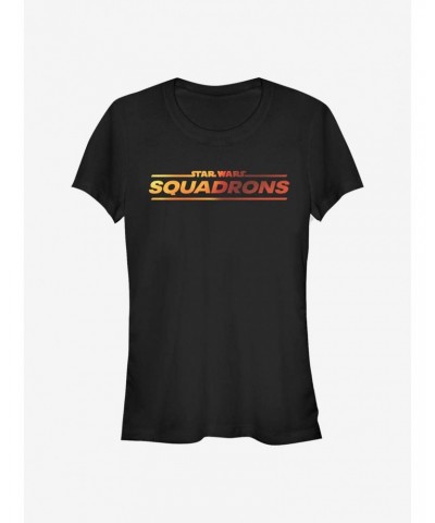 Star Wars Squadrons Logo Girls T-Shirt $7.28 T-Shirts