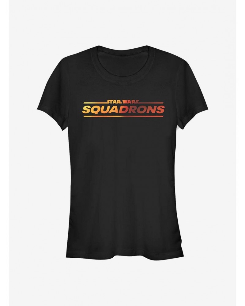 Star Wars Squadrons Logo Girls T-Shirt $7.28 T-Shirts