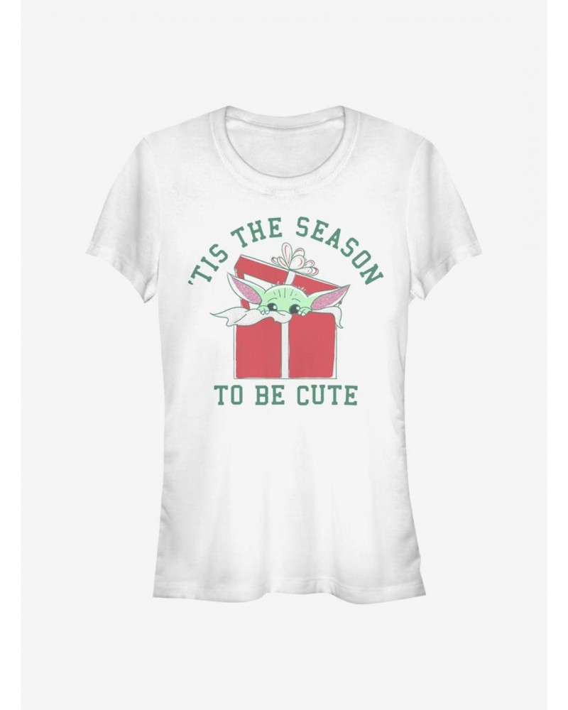 Star Wars The Mandalorian The Child 'Tis The Season Girls T-Shirt $5.82 T-Shirts