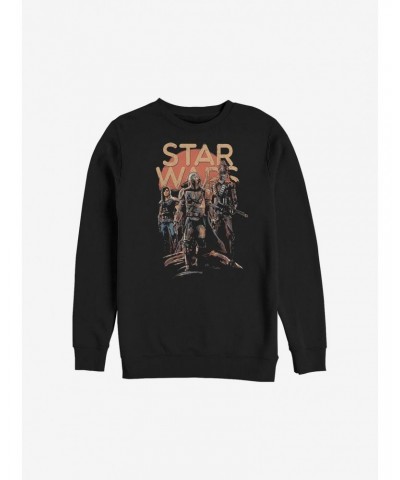 Star Wars The Mandalorian A Few Credits More Crew Sweatshirt $11.81 Sweatshirts