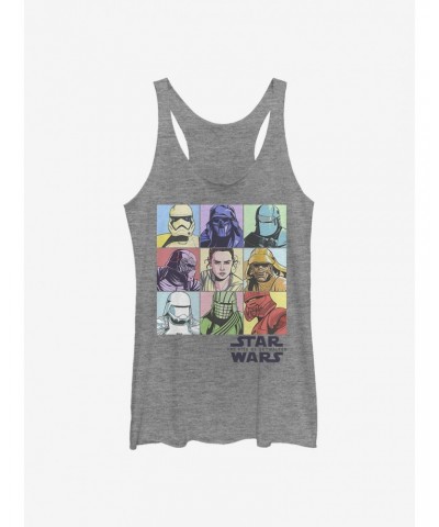 Star Wars Pastel Rey Boxes Girls Tank $8.70 Tanks