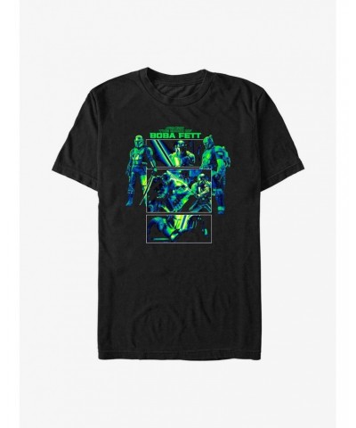 Star Wars The Book of Boba Fett Dark Saber T-Shirt $5.59 T-Shirts