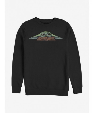 Star Wars The Mandalorian The Child Drawing Crew Sweatshirt $12.69 Sweatshirts