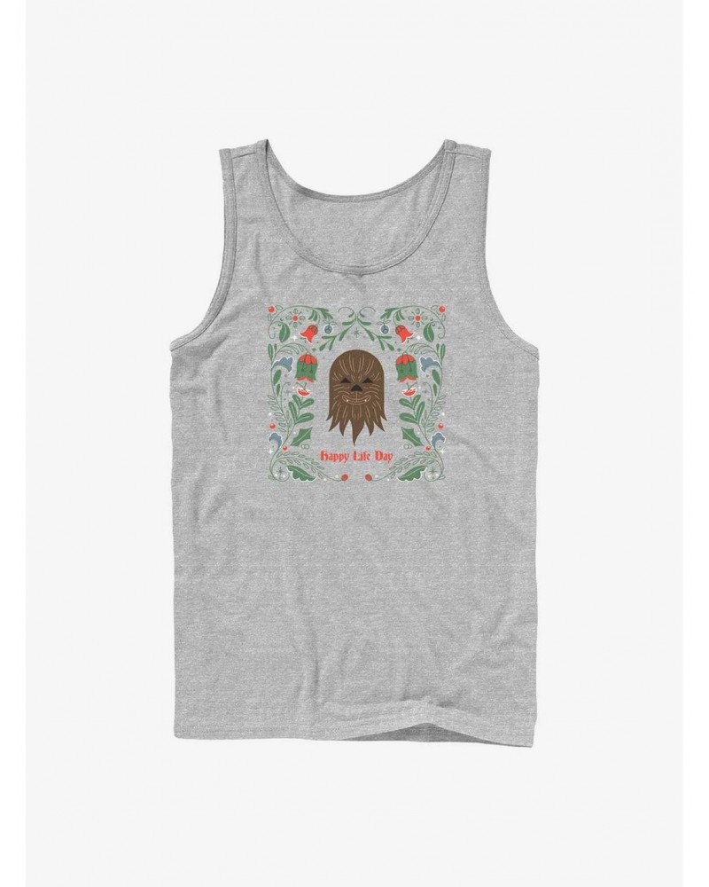 Star Wars Chewie Happy Life Day Tank $6.57 Tanks