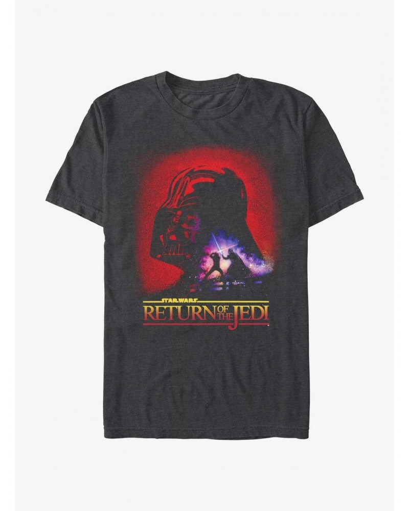 Star Wars Return of the Jedi 40th Anniversary Fated Duel T-Shirt $5.44 T-Shirts