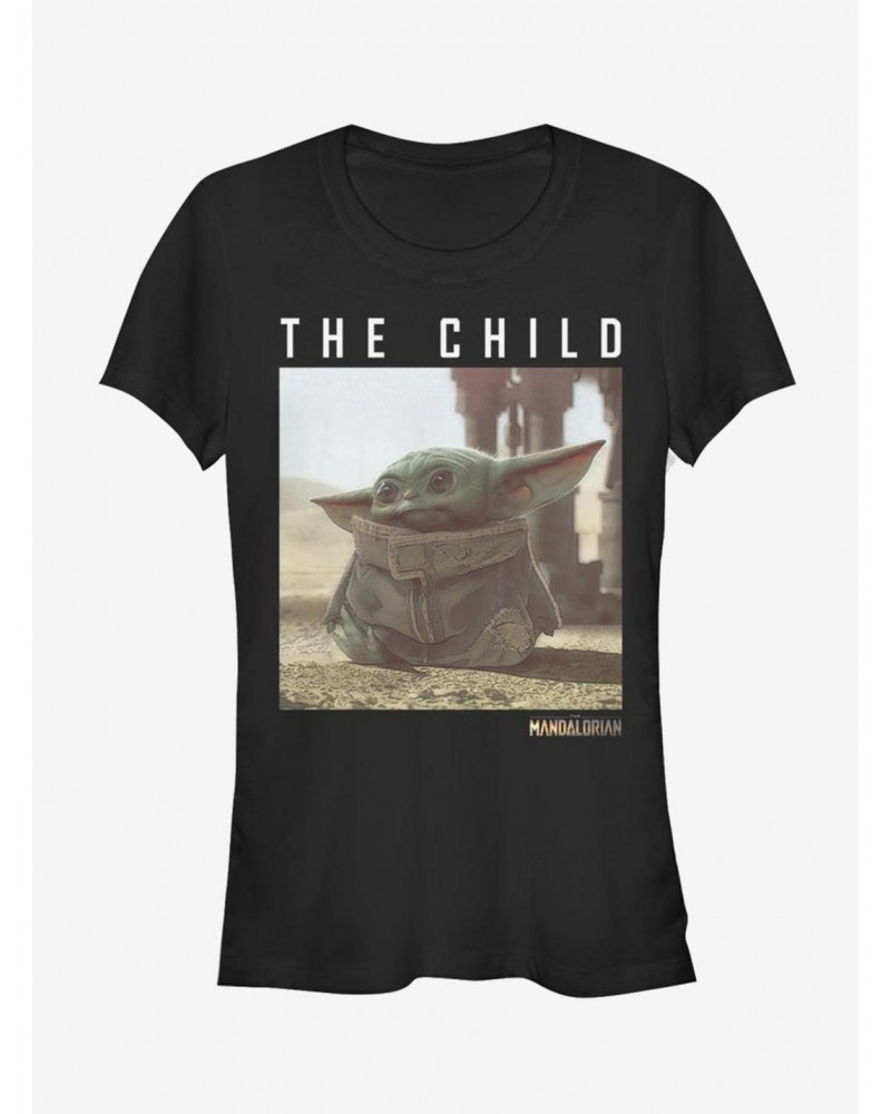 Star Wars The Mandalorian The Child Green Child Girls T-Shirt $6.31 T-Shirts