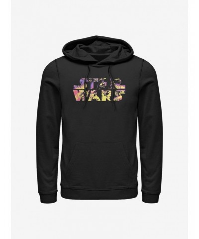 Star Wars Logo Poster Movie Scenes Hoodie $17.60 Hoodies