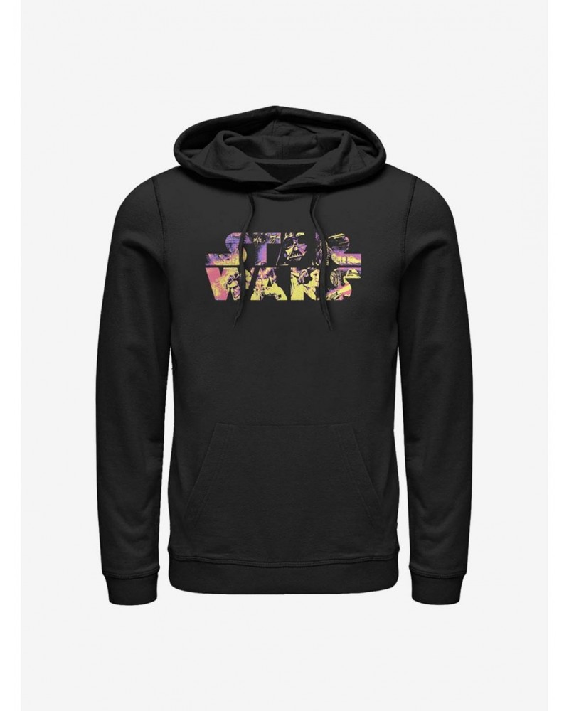 Star Wars Logo Poster Movie Scenes Hoodie $17.60 Hoodies