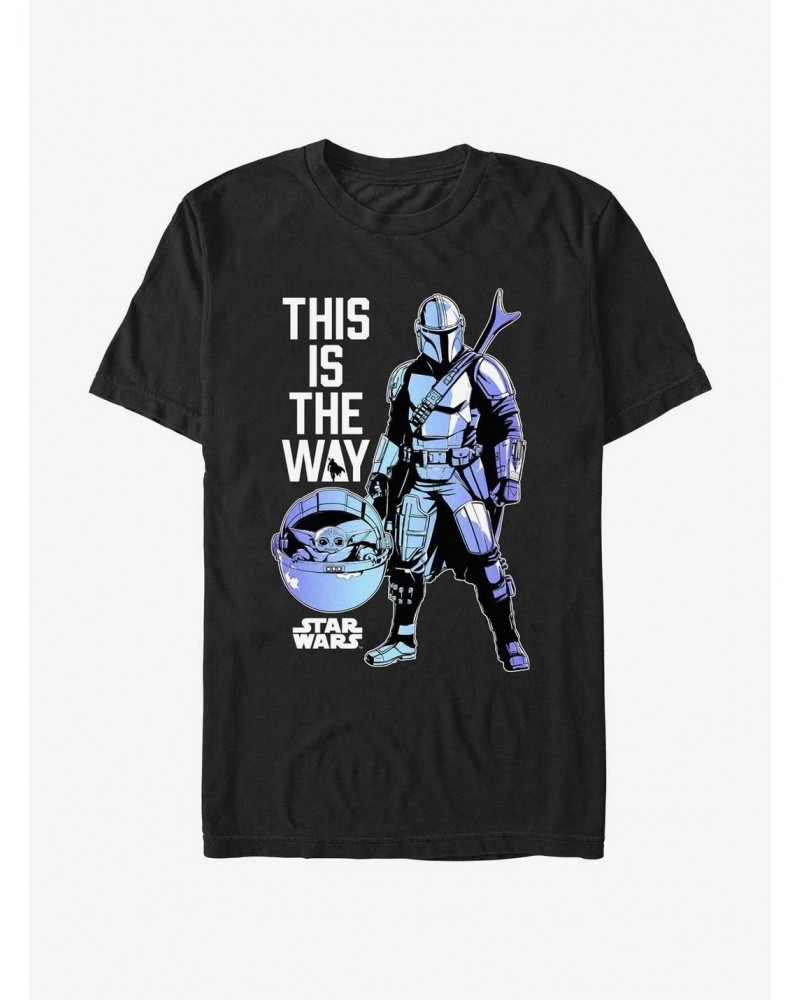 Star Wars The Mandalorian The Mando Way T-Shirt $5.59 T-Shirts