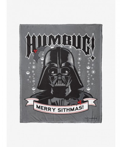 Star Wars Merry Sithmas Throw Blanket $19.17 Blankets